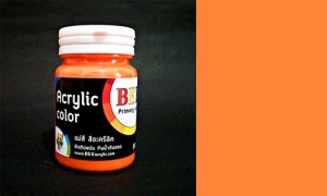 สีอะครีลิค_สีส้ม