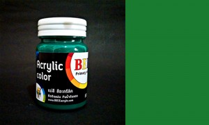สีอะครีลิค_สีเขียว