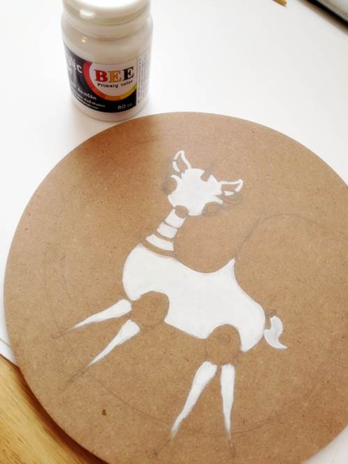 เพ้นท์ไม้_สีอะครีลิค_p1