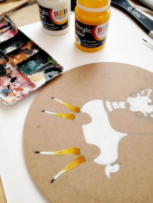 เพ้นท์ไม้_สีอะครีลิค_p2