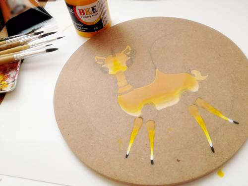 เพ้นท์ไม้_สีอะครีลิค_p4