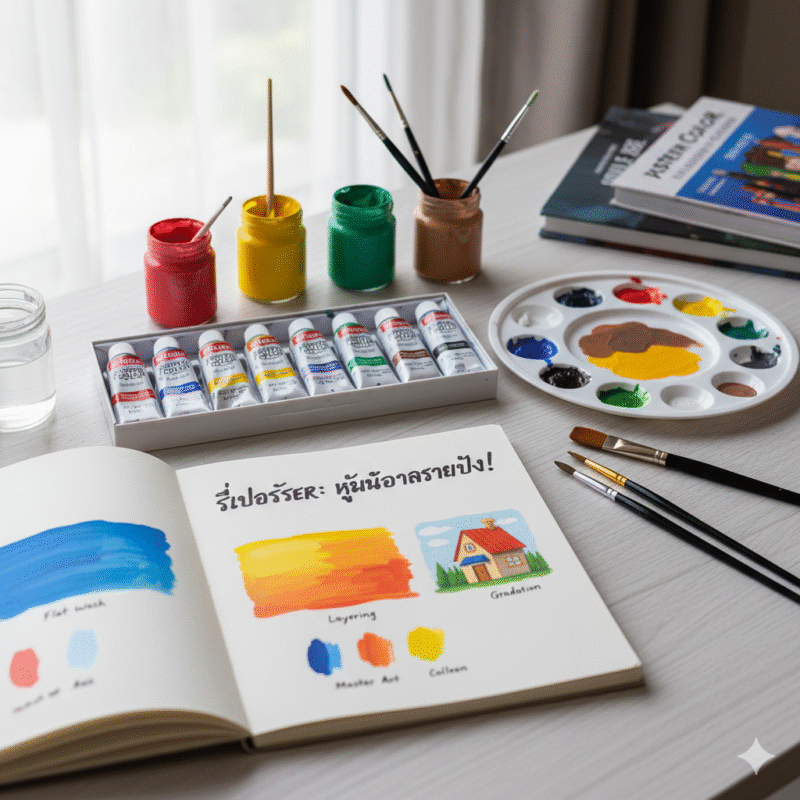 สีโปสเตอร์